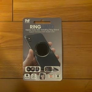 Ring Stand 360 degree rotating ring cell phone in black